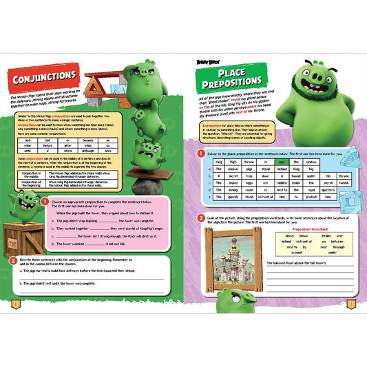 Angry Birds Fun Learning English Workbook 7-9yrs (series 3)