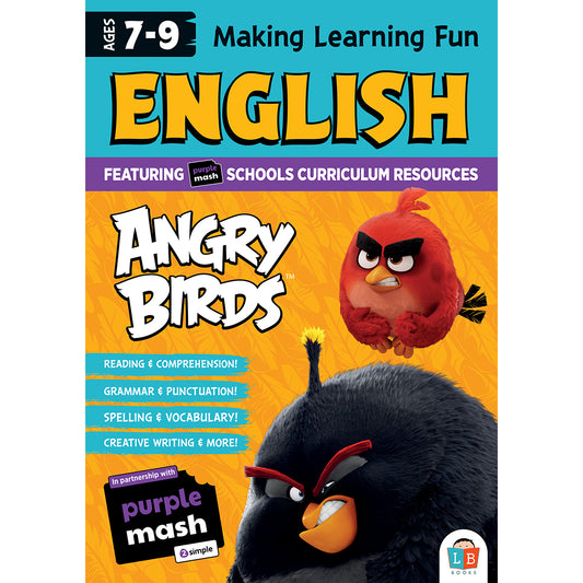 Angry Birds Fun Learning English Workbook 7-9yrs (series 3) Set of 10