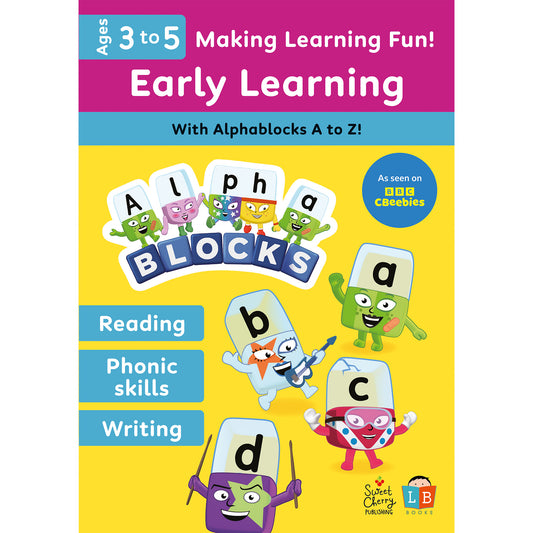 Alphablocks Fun Learning Workbook 3-5 yrs (series 2)
