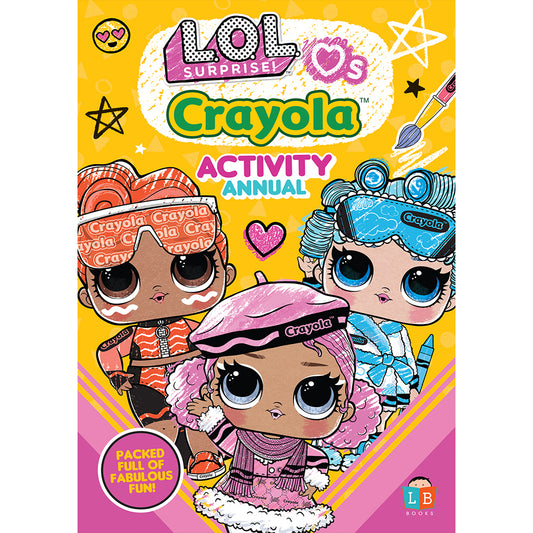 LOL & Crayola Official Activity Annual Softcover SS25