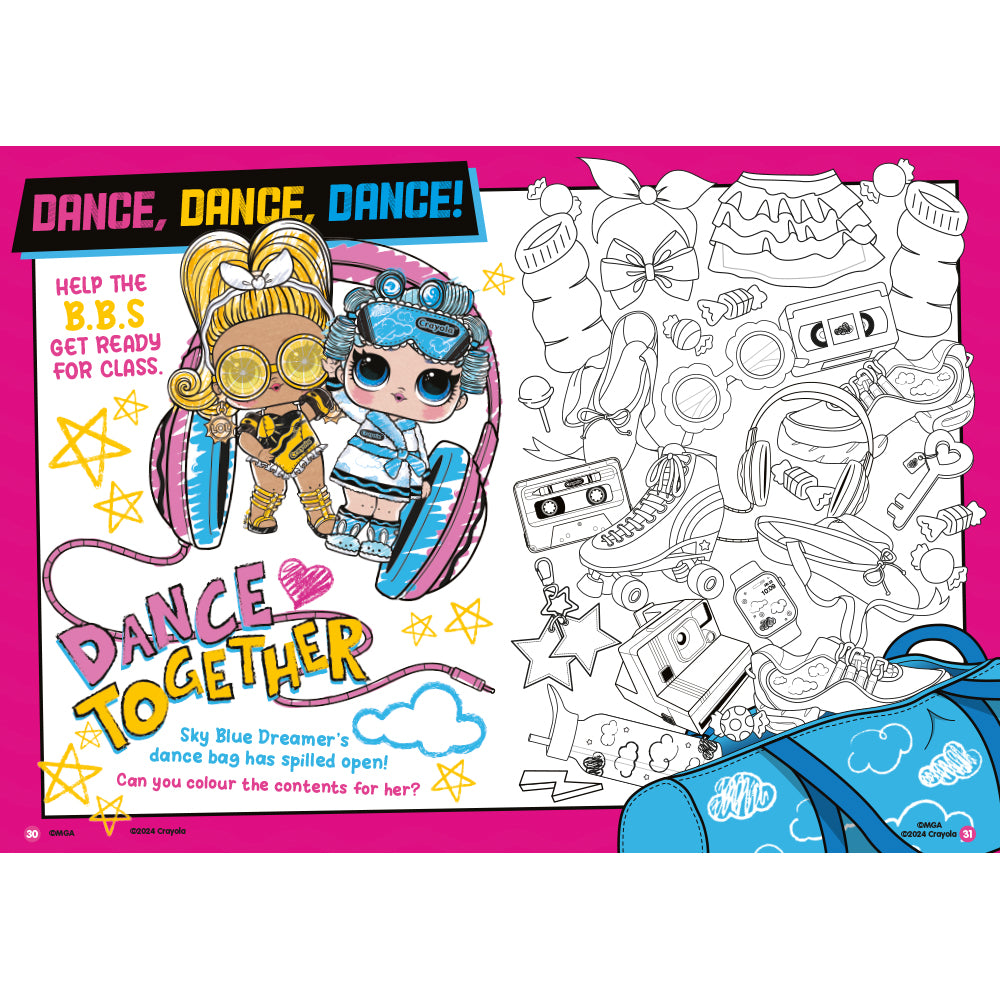 L.O.L. Surprise! & Crayola Official Activity Annual Softcover SS24