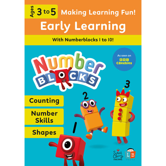 Numberblocks Fun Learning Workbook 3-5 yrs (series 2)