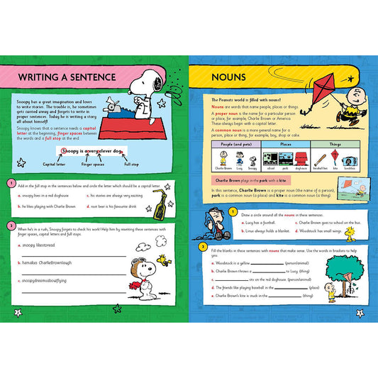 Peanuts Fun Learning English Workbook 5-7yrs (series 3)