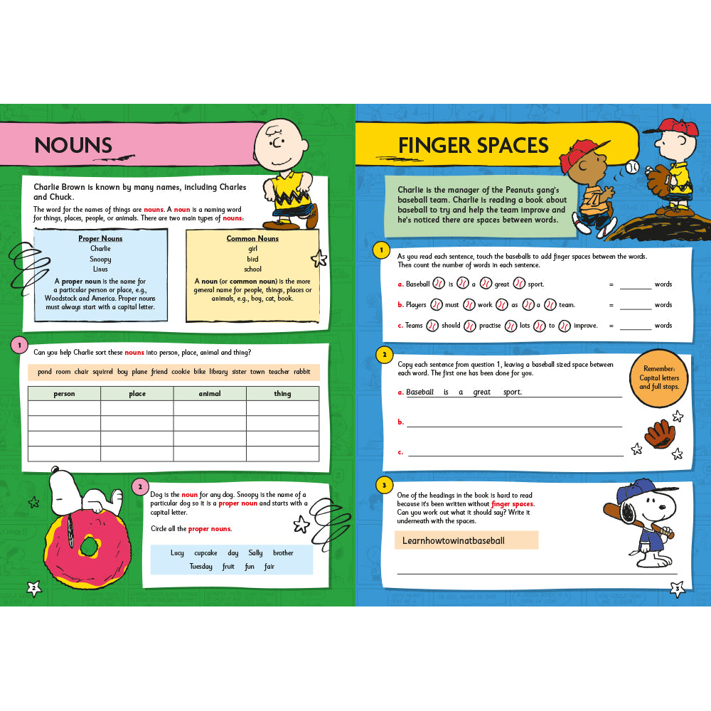 Peanuts Fun Learning English Workbook 5-7yrs (series 2)