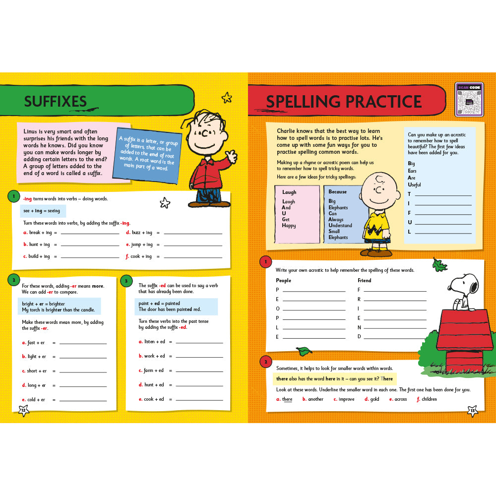 Peanuts Fun Learning English Workbook 5-7yrs (series 2)