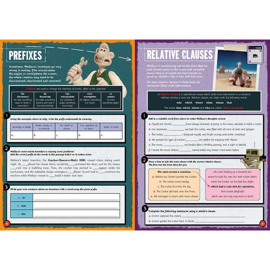 Wallace & Gromit Fun Learning English Workbook 9-11yrs (series 3)