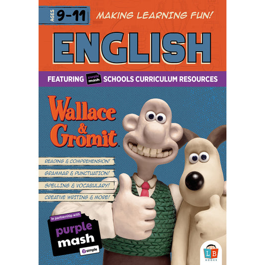 Wallace & Gromit Fun Learning English Workbook 9-11yrs (series 3) Set of 10