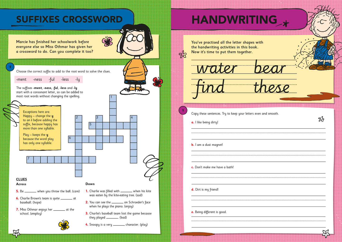 Peanuts Fun Learning English Workbook 5-7yrs (series 2) set of 10 image 1