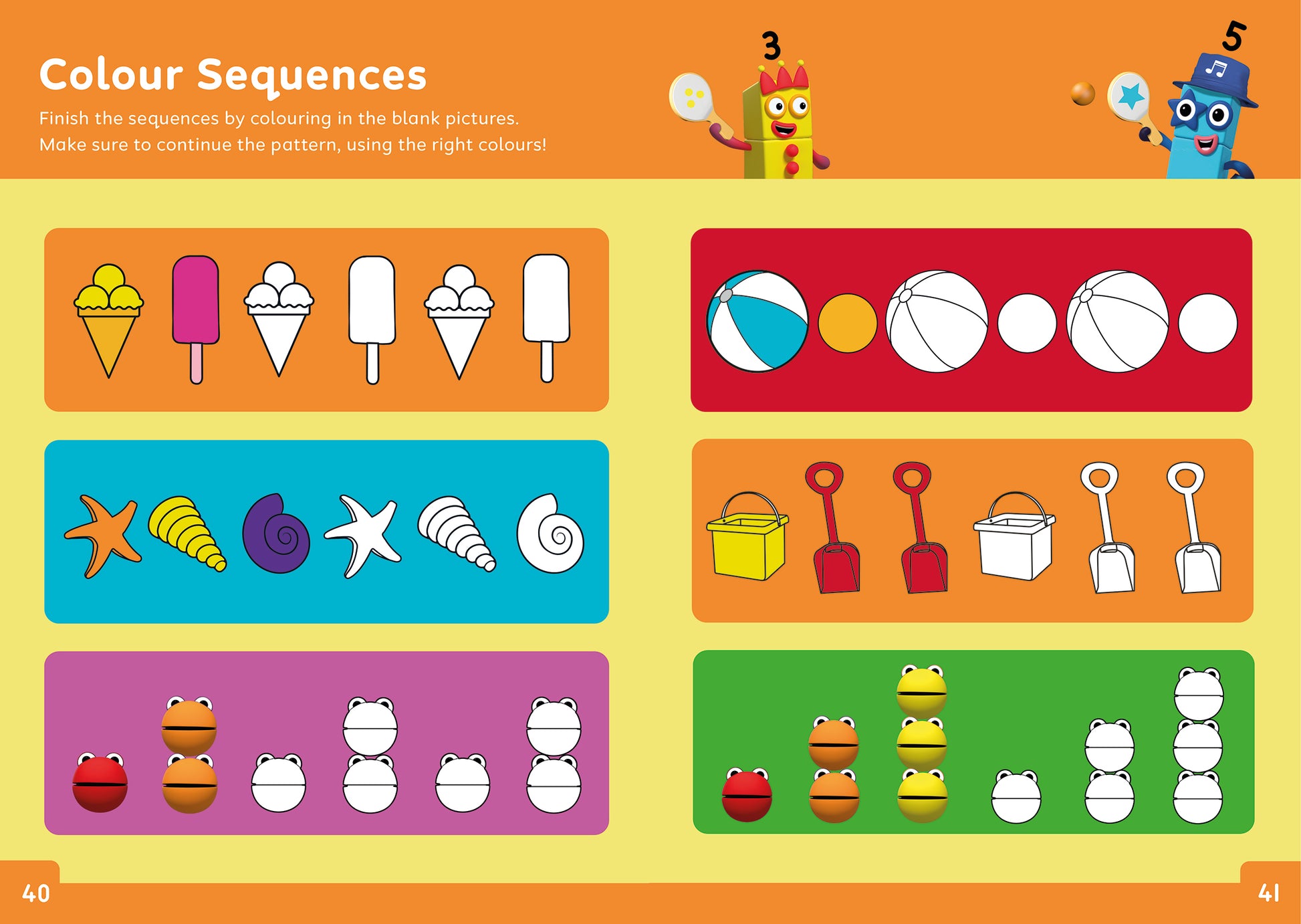 Alphablocks Fun Learning Workbook 3-5 yrs (series 2) set of 10 image 1