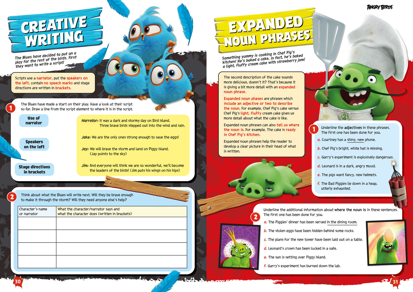Angry Birds Fun Learning English Workbook 7-9yrs (series 2) set of 10 image 3
