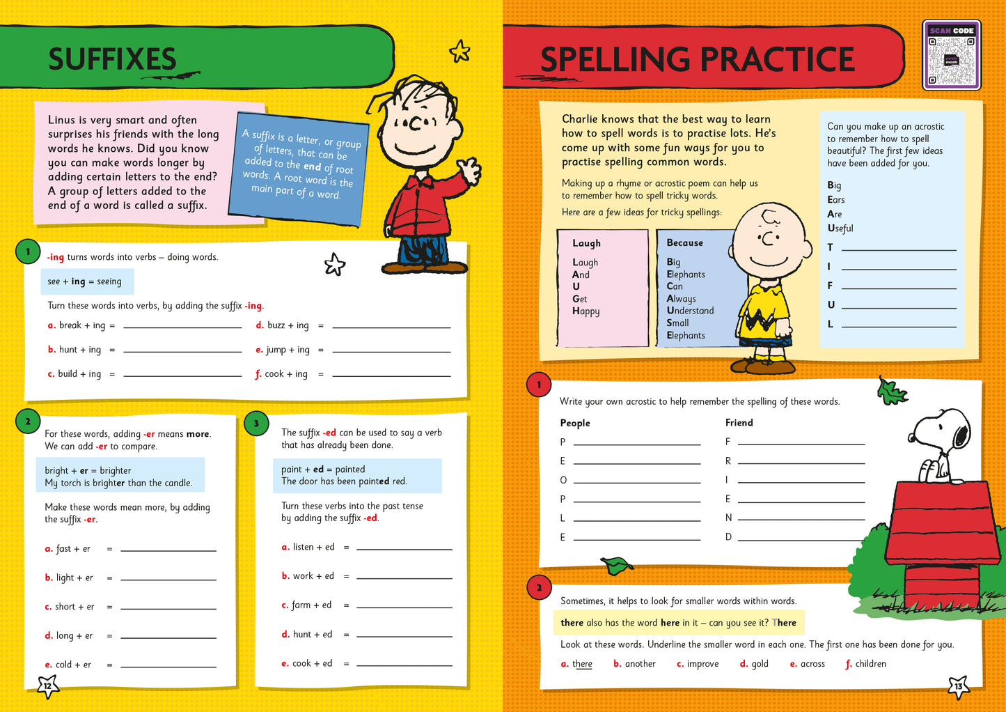 Peanuts Fun Learning English Workbook 5-7yrs (series 2) set of 10 image 2