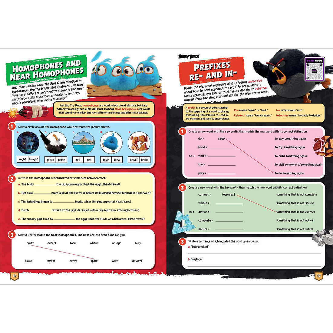 Angry Birds Fun Learning English Workbook 7-9yrs (series 3)