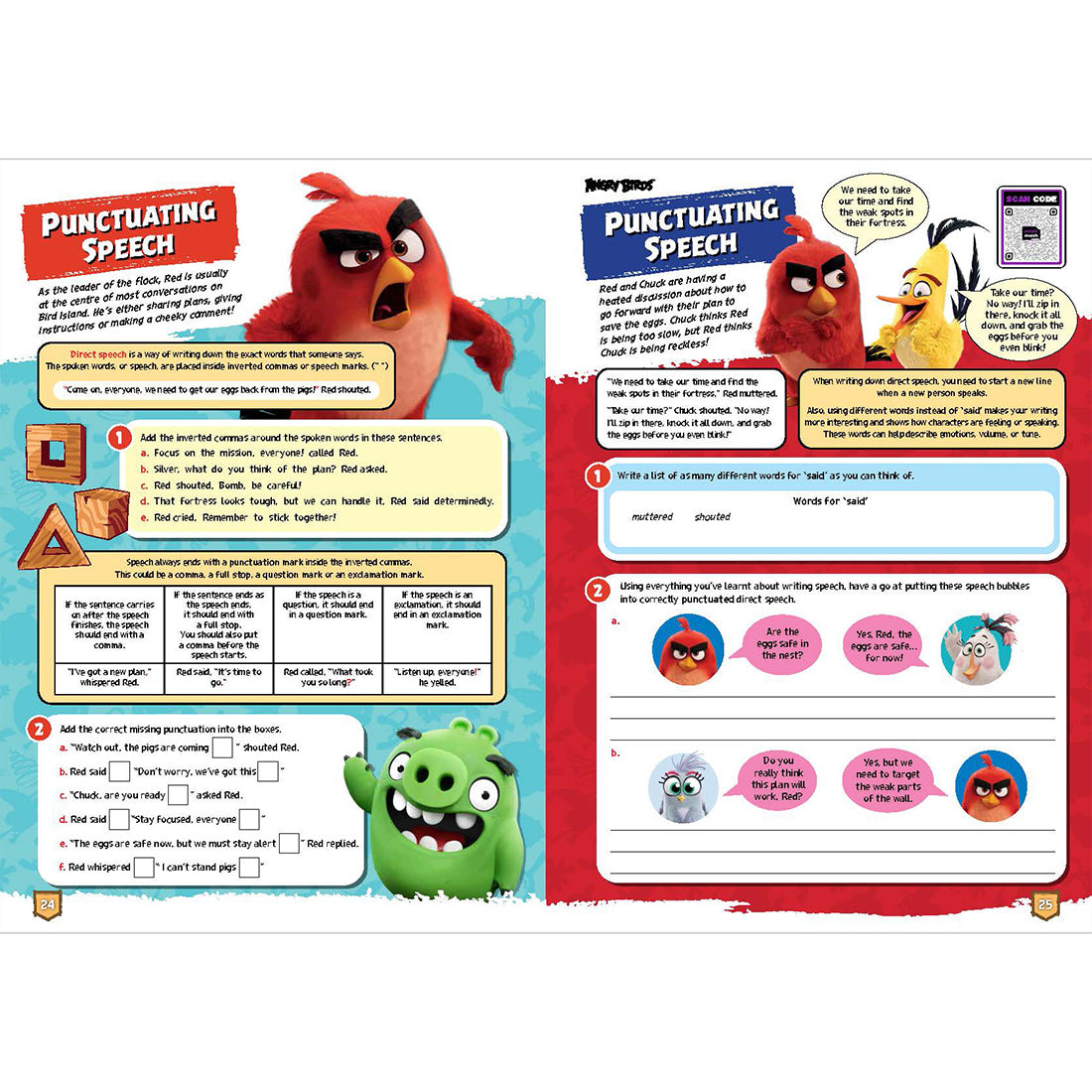Angry Birds Fun Learning English Workbook 7-9yrs (series 3)