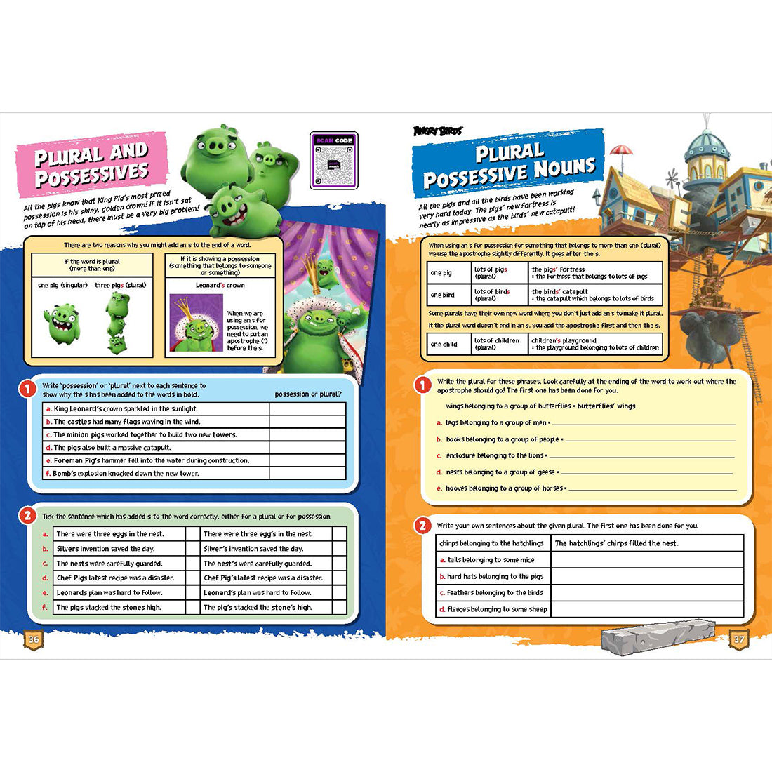 Angry Birds Fun Learning English Workbook 7-9yrs (series 3)