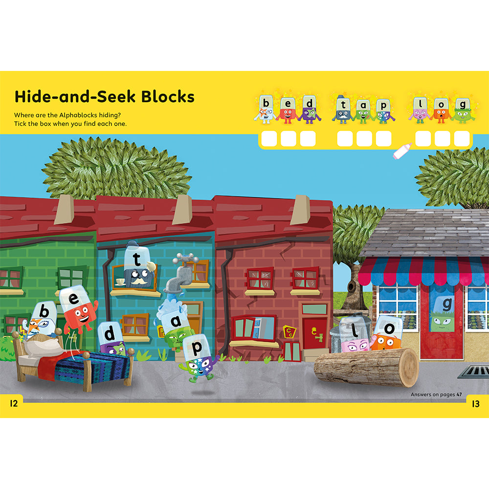 Alphablocks & Numberblocks Fun Learning Workbook Bundle 3-5 yrs (series 2)