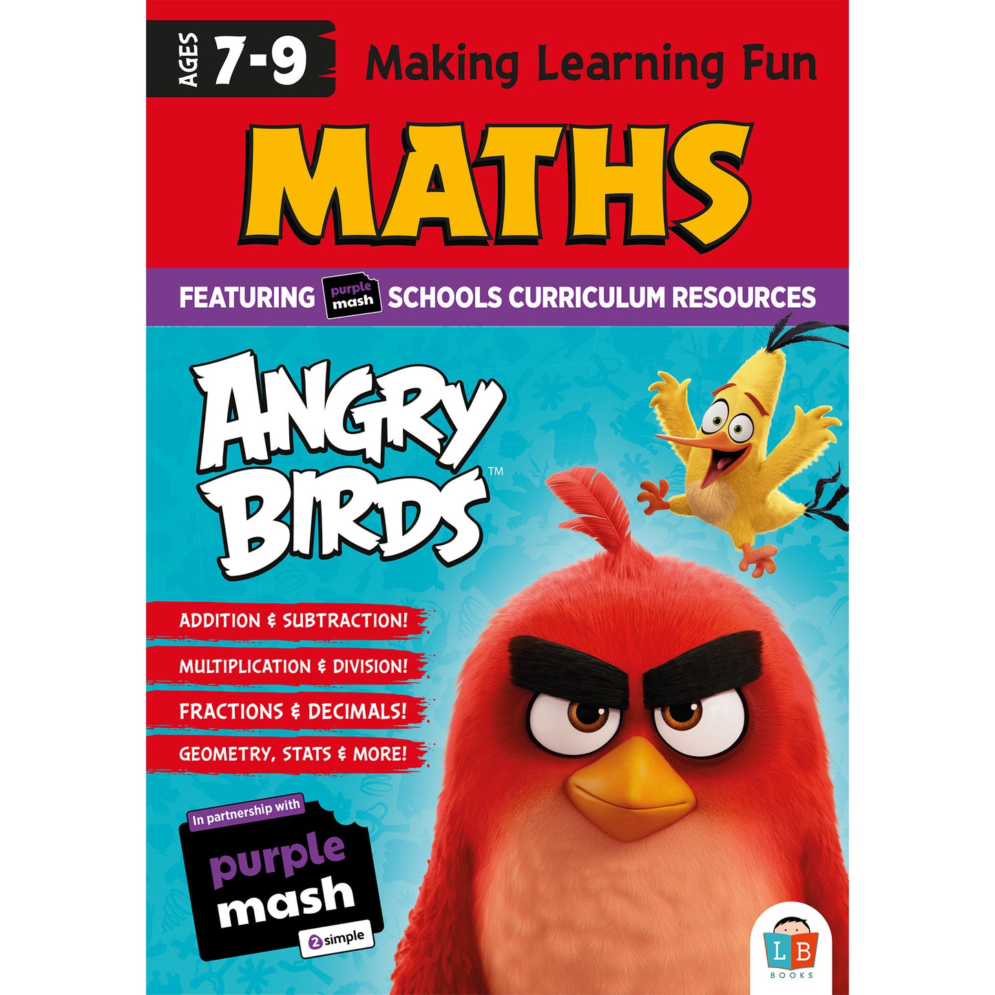 Angry Birds Fun Learning Maths Workbook 7-9yrs (series 2)