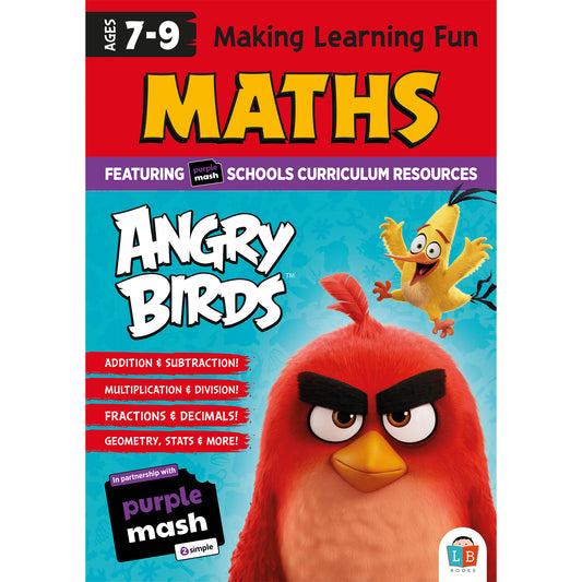 Angry Birds Fun Learning Maths Workbook 7-9yrs (series 2)