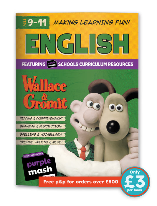 Wallace & Gromit Fun Learning English Workbook 9-11 yrs (series 2)