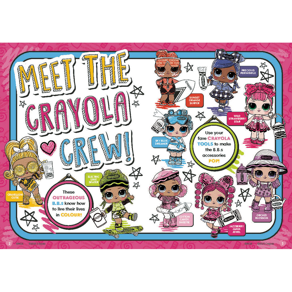 LOL & Crayola Official Activity Annual Softcover SS25