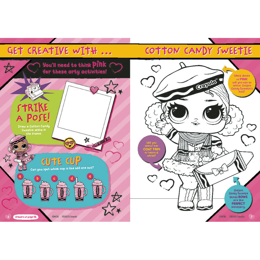 LOL & Crayola Official Activity Annual Softcover SS25