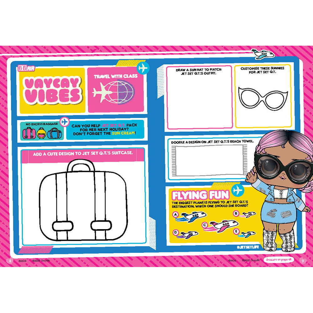 LOL & Crayola Official Activity Annual Softcover SS25