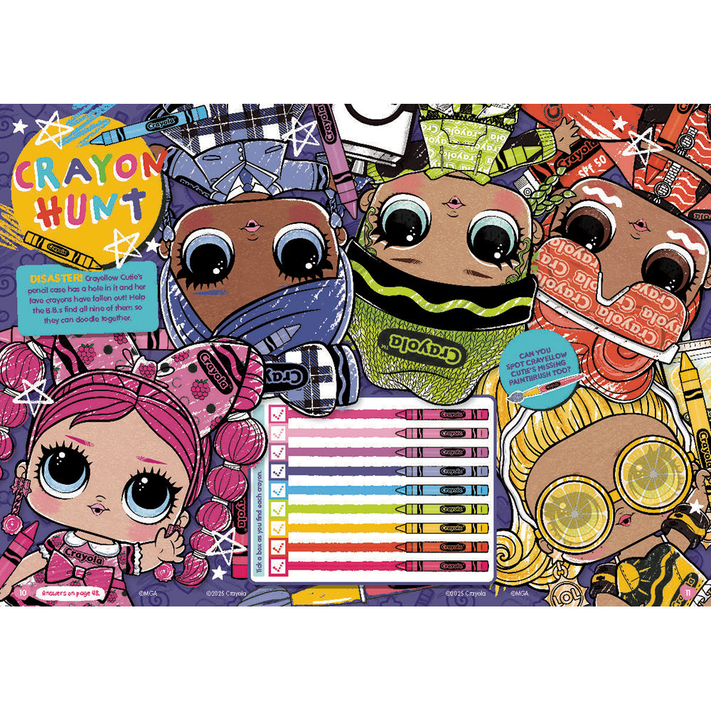 LOL & Crayola Official Activity Annual Softcover SS25