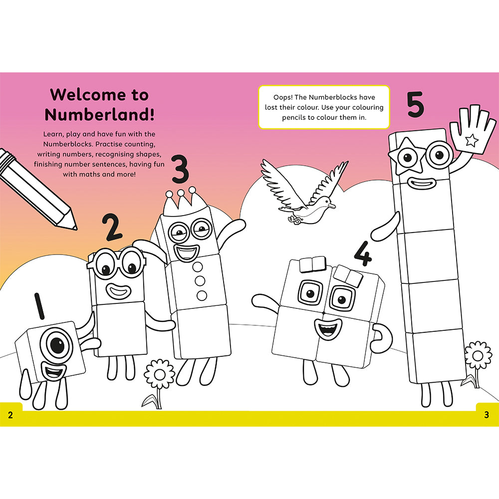 Alphablocks & Numberblocks Fun Learning Workbook Bundle 3-5 yrs (series 2)