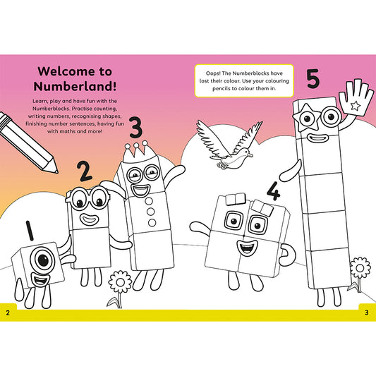 Numberblocks Fun Learning Workbook 3-5 yrs (series 2)