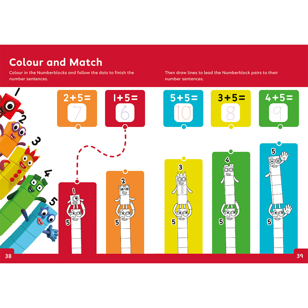 Alphablocks & Numberblocks Fun Learning Workbook Bundle 3-5 yrs (series 2)