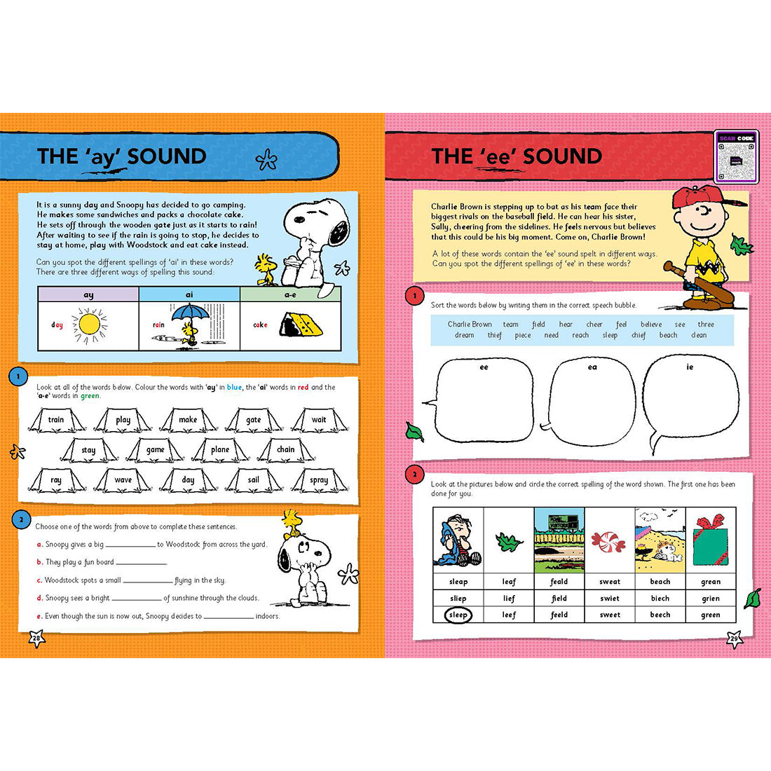 Peanuts Fun Learning English Workbook 5-7yrs (series 3)