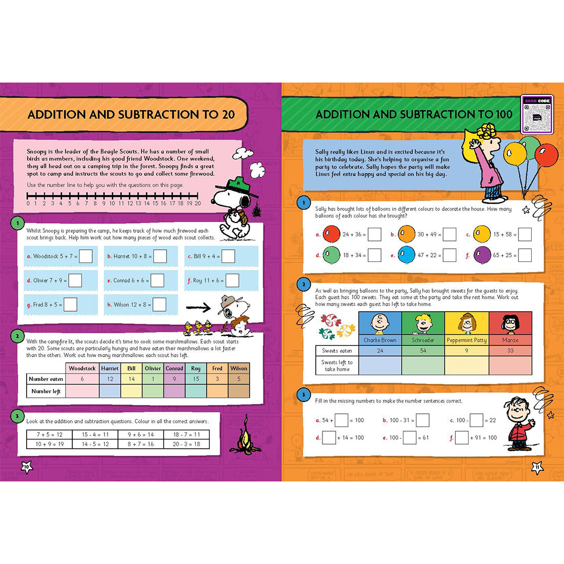 Peanuts Fun Learning Maths Workbook 5-7yrs (series 3)
