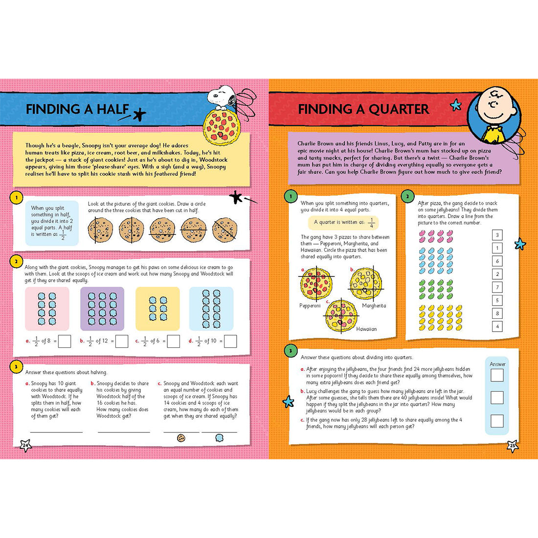 Peanuts Fun Learning Maths Workbook 5-7yrs (series 3)