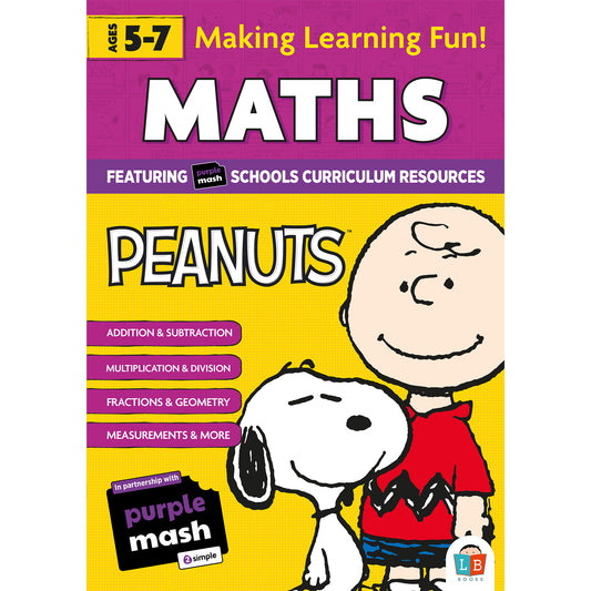 Peanuts Fun Learning Maths Workbook 5-7yrs (series 2) set of 10