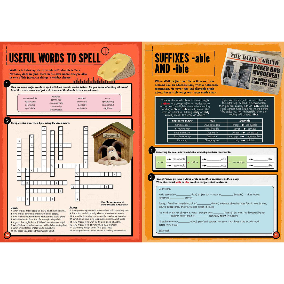 Wallace & Gromit Fun Learning English Workbook 9-11yrs (series 3)