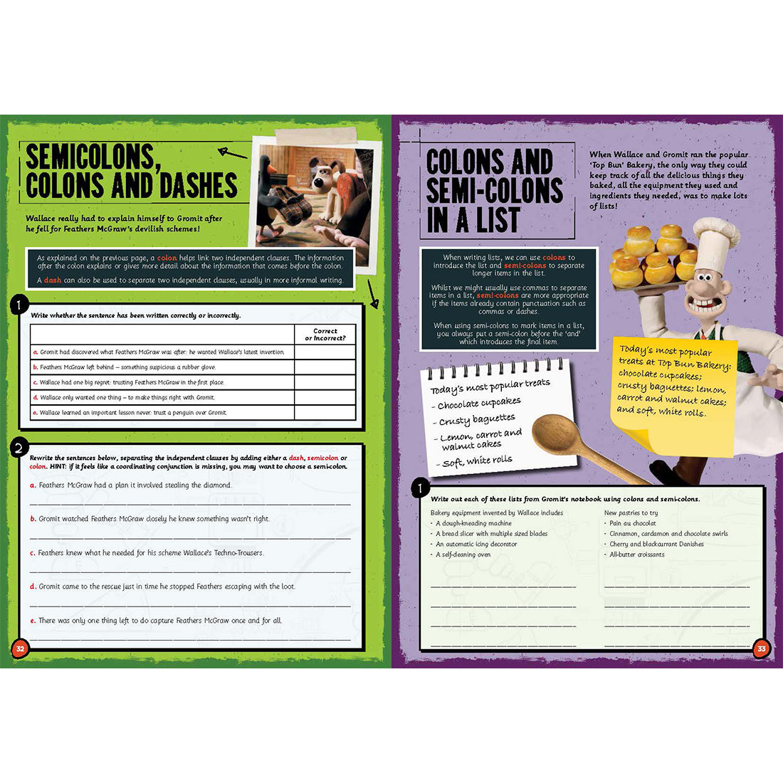 Wallace & Gromit Fun Learning English Workbook 9-11yrs (series 3)