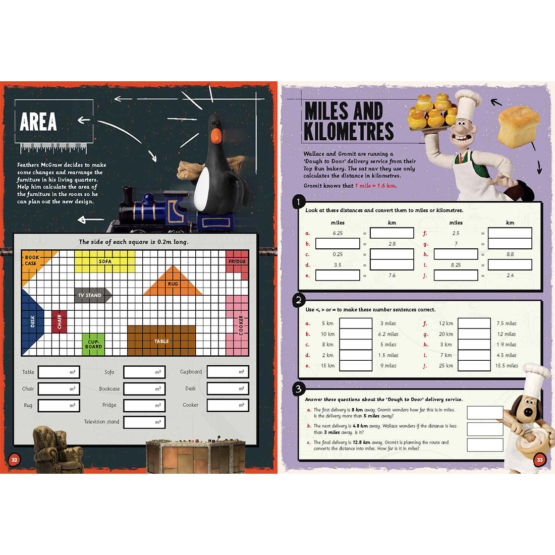 Wallace & Gromit Fun Learning Maths Workbook 9-11yrs (series 3)