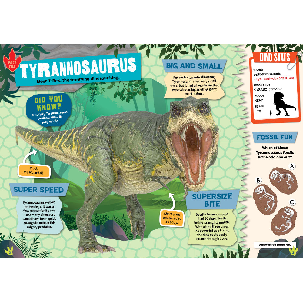 World of Dinosaurs Activity Book Softcover SS24